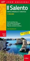Il Salento. Carta stradale e turistica 1:100.000. Ediz. multilingue edito da Iter Edizioni
