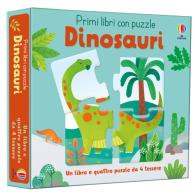 Dinosauri. Con 4 puzzle di Matthew Oldham edito da Usborne