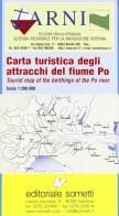 Carta turistica degli attracchi del fiume Po edito da Sometti