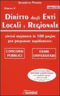Diritto degli enti locali e regionale di Antonietta Pennino edito da Edipress