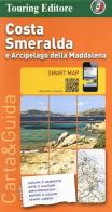 Costa Smeralda e Arcipelago della Maddalena 1:175.000 edito da Touring