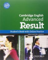 CAE 2015 advanced result. Student's book-Workbook. Without key. Per le Scuole superiori. Con CD-ROM. Con espansione online edito da Oxford University Press
