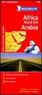 Africa nord-est, Arabia 1:4.000.000 edito da Michelin Italiana