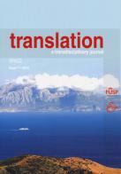 Translation. A transdisciplinary journal (2017) vol.7 edito da Eurilink