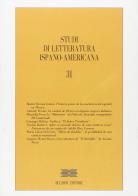 Studi di letteratura ispano-americana vol.31 edito da Bulzoni