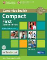 Compact First. Student's Book with answers. Con CD-ROM di Peter May edito da Cambridge University Press