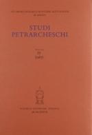 Studi petrarcheschi vol.4 edito da Antenore