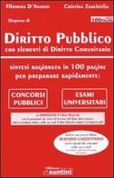 Diritto pubblico con elementi di diritto comunitario di Filomena D'Avanzo, Cristina Zanchiello edito da Edipress