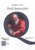 Studi democritei di Guglielmo Ruiu edito da ETPbooks