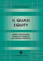 Il quasi equity di Carlo Bellavite Pellegrini edito da Giuffrè