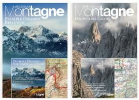 Prealpi Bellunesi-Dolomiti di Cadore. Con 2 Carta geografica ripiegata edito da Editoriale Domus