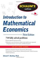 Introduction to mathematical economics di Edward Dowling edito da McGraw-Hill Education