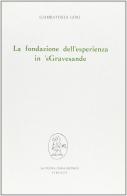 La fondazione dell'esperienza in 'sGravesande di Giambattista Gori edito da Franco Angeli