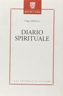 Diario spirituale di Filippo Baldinucci edito da Le Lettere
