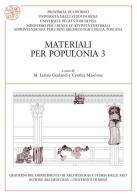 Materiali per Populonia vol.3 edito da All'Insegna del Giglio