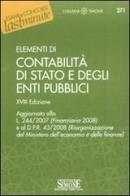 Elementi di contabilità di Stato e degli enti pubblici edito da Edizioni Giuridiche Simone