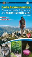 Carta escursionistica Parco naturale regionale dei monti Simbruini 1:25.000 edito da Iter Edizioni