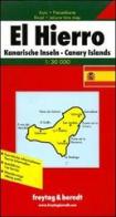 El Hierro: Isole Canarie 1:30.000. Carta stradale e turistica. Ediz. multilingue edito da Freytag & Berndt