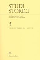 Studi storici (2014) vol.3 edito da Carocci