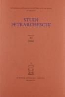 Studi petrarcheschi vol.11 edito da Antenore