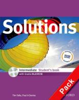 Solutions. Intermediate. Student's-Workbook. Con espansione online. Con CD Audio. Per le Scuole superiori edito da Oxford University Press