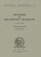 Grundriss der akkadischen Grammatik di Wolfram von Soden, Werner R. Mayer edito da Pontificio Istituto Biblico