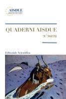 Quaderni AISDUE (2021) vol.2 edito da Editoriale Scientifica