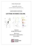 Lettere numeri colori di Giovanni Dotoli edito da Edizioni Univ. Romane