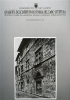 Quaderni dell'Istituto di storia dell'architettura. Nuova serie vol.21 edito da Bonsignori
