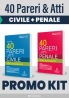 Kit 40 pareri di diritto penale-40 pareri di diritto civile edito da Neldiritto Editore