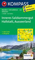 Carta escursionistica n. 020. Inneres Salzkammergut, Hallstatt, Ausseerland 1:25.000 edito da Kompass