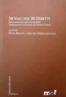 30 voci per 30 diritti edito da Fondaz. Museo Storico Trentino