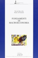 Fondamenti di macroeconomia di Nicola Boccella, Fabio D'Orlando edito da LED Edizioni Universitarie