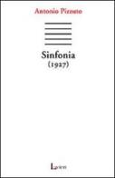Sinfonia (1927) di Antonio Pizzuto edito da Lavieri