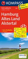 Carta cicloturistica n. 3007. Hamburg, Stormarn, Altes Land 1:70.000. Adatto a GPS. Digital map. DVD-ROM edito da Kompass