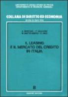 Il leasing e il mercato del credito in Italia edito da Giuffrè