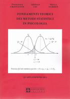 Fondamenti teorici dei metodi statistici in psicologia di Francesca Cristante, Adriana Lis, Marco Sambin edito da UPSEL Domeneghini