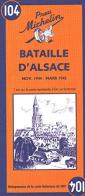 Bataille d'Alsace. Novembre 1944-mars 1945 edito da Michelin Italiana