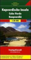 Capo Verde 1:80.000. Carta stradale. Ediz. multilingue edito da Freytag & Berndt