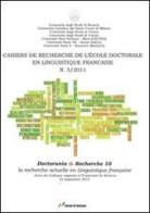 Cahier de recherche de l'école doctorale en linguistique (2011) vol.5 edito da Lampi di Stampa