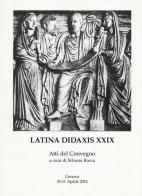 Latina didaxis. Atti del Convegno vol.29 edito da Ledizioni