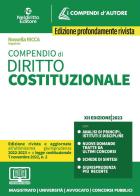 Compendio di diritto costituzionale. Con espansione online di Rossella Ricca edito da Neldiritto Editore