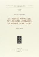 De abditis nonnullis ac mirandis morborum et sanationum causis di Antonio Benivieni edito da Olschki