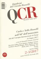 QCR. Quaderni del Circolo Rosselli (2017) vol.2-3 edito da Pacini Editore