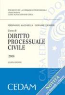 Corso di diritto processuale civile di Ferdinando Mazzarella, Giovanni Tesoriere edito da CEDAM