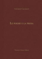 Le poesie e la prosa di Giovanni Cacciatori edito da Vincenzo Grasso Editore