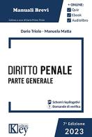 Diritto penale. Parte generale di Dario Primo Triolo, Manuela Maria Lina Matta edito da Key Editore
