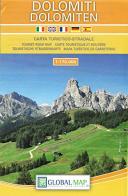 Dolomiti 1:170.000 edito da Global Map