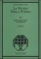 La storia della poesia vol.4 di Salvatore Lo Bue edito da Franco Angeli