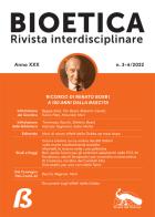 Bioetica. Rivista interdisciplinare (2022) vol.3-4 edito da Vicolo del Pavone
